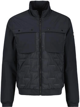 Lerros Sportiver Blouson Struktur-Steppdesign blaugrau