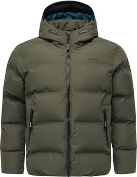 Ragwear Norgos Steppjacke Kapuze olivgr&uuml;n