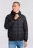 Pepe Jeans Steppjacke PUFFER HOOD Regular Fit Kapuze schwarz black