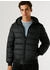 Pepe Jeans Steppjacke PUFFER HOOD Regular Fit Kapuze schwarz black