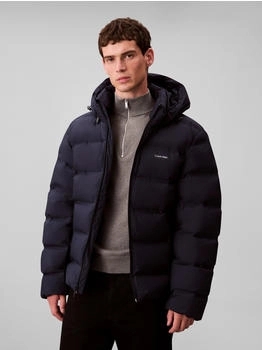 Calvin Klein Steppjacke LS QUILTED BONDED CHANNEL HD PUF dunkel-blau