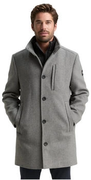 Tom Tailor 2-in-1 Wollmantel abnehmbarer Innenjacke (1046983) light stone grey