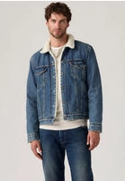 Levi's 16365-0292-XXL, Levi's Sherpa Type 3 Trucker Denim Jacket Blau 2XL Mann In The