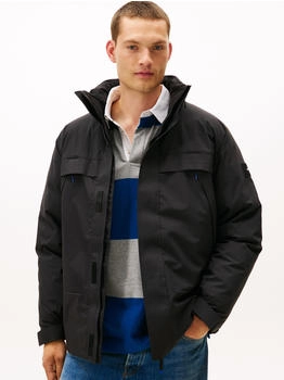 Tommy Hilfiger Tech Water Repellent Ripstop Padded Jacket (MW0MW40636) black