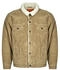 Levi's Relaxed Fit Sherpa Trucker Jacket (A5784) timber wolf