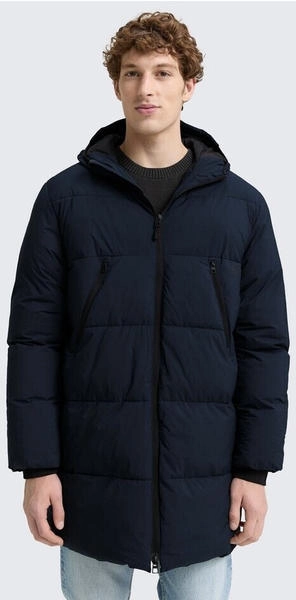 TOM TAILOR Denim Herren 1046904 Parka, 10668-Sky Captain Blue, XL