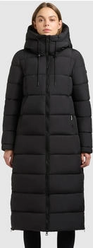 khujo Emmet Steppjacke in verlängerter Länge (2137JK253) schwarz