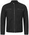 Rock Creek Bikerjacke aus Nubukleder (H-290) schwarz