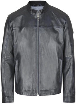 Bugatti BUAlessio Lederjacke dunkelblau