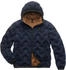 Blauer USA Daunenjacke Wellenoptik Wave (BLUC03074-006355)