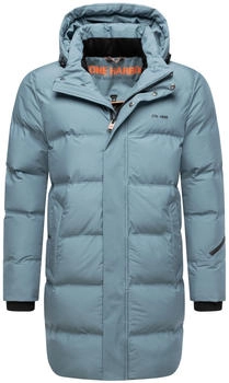 Stone Harbour Thadeek XX Wintermantel rauchblau/schwarz