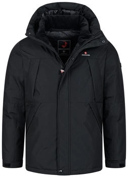 H&ouml;henhorn Lawinenstar Winterjacke Gef&uuml;ttert Atmungsaktiv Wasserabweisend (55636) schwarz/gr&uuml;n