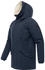 Ragwear Mr Cany YOUMODO Wasserdichter Wintermantel mit Kapuze navy