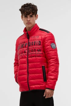 Camp David Jacke mit geradem Schnitt (CB2555-2744-44) rot