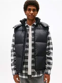 Tommy Hilfiger Alaska Puffer-Weste (DM0DM22068) schwarz