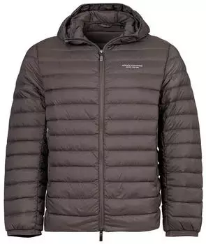 Armani Exchange Full Zip Down Jacket with Hood (XM001577) grau