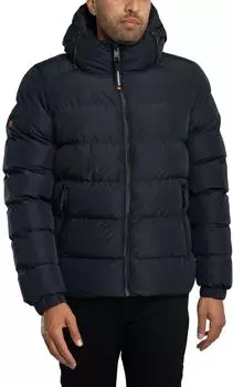 Superdry Hooded Sports Puffer Jacket (M5011905A) eclipse navy