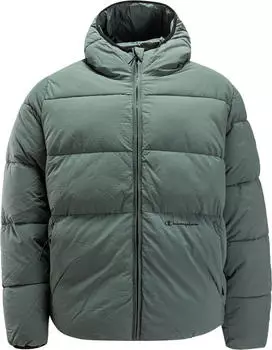 Champion Kapuzenjacke verstaubar mit tragbarer Tasche (219194) verde blg