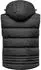 Amaci&Sons Pacifica Steppweste mit Kapuze (9139) dunkelgrau