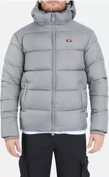 Ellesse Paddero Steppjacke mit Kapuze, mit Reißverschluss auf der Brust taupe