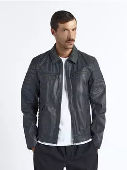 Maze Pythagoras Bundles A Lederjacke (27671759) grau