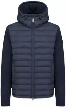 Colmar Originals Steppjacke im Materialmix mit Kapuze (1684805) marine