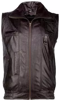 JCC Lederweste BigVest2 (JCC14096black-i) dunkelbraun