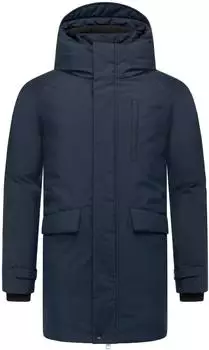 Stone Harbour Emriis XX Wintermantel mit Magnet-Kn&ouml;pfen navy