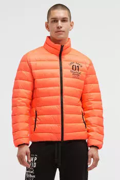 Camp David Outdoor Jacke Regular Fit mit elastischem Saumabschluss (56682638) orange