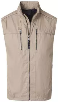 CASAMODA Regular Fit Outdoor Weste (554452200) beige
