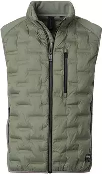 CASAMODA Regular Fit Outdoor Weste mint/grün