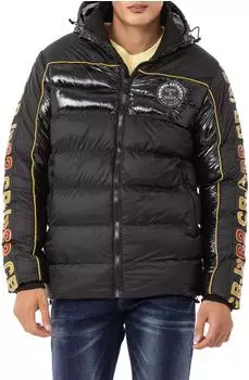 Cipo & Baxx CM158 Mantel schwarz