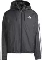 adidas Essentials Climawarm 3 Stripes Insulated Hooded Jackets black (095A) M