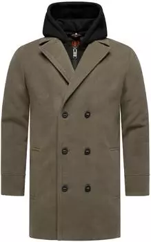 Stone Harbour Darioon XX Trenchcoat in Woll-Optik mit herausnehmbarem Inlayer (89550532) hellbraun