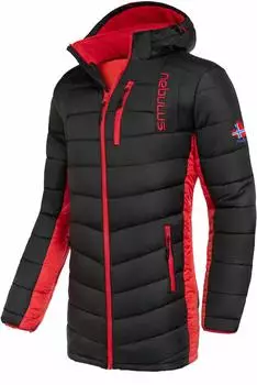 Nebulus Coaty Wintermantel (P4926) schwarz-rot
