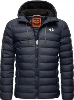 Stone Harbour Zaharoo Steppjacke navy/weiß
