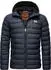 Stone Harbour Zaharoo Steppjacke navy/weiß
