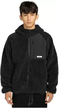 Element Wolfe Sherpa Reversible Kapuzenpullover Relaxed Fit (ELYJK00225) schwarz