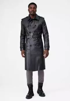 Ricano Domenico Trenchcoat Slim Fit (29743) schwarz