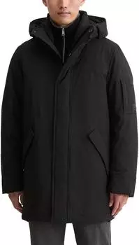 Marc O'Polo Kapuzenparka regular mit weicher Wattierung von Unifi REPREVE® (529086070168) schwarz