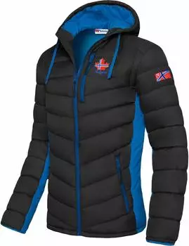 Nebulus Merik Outdoorjacke schwarz-kobalt