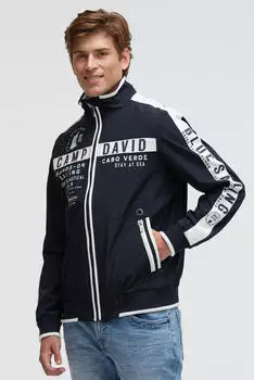 Camp David Outdoorjacke mit Stehkragen & Reißverschlusstaschen (CB2512-2169-21) blue navy