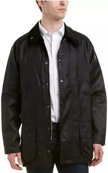 Barbour Wachsjacke Beaufort (MWX0017) schwarz