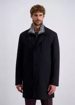 Pierre Cardin Mantel mit Reverskragen (706304) schwarz