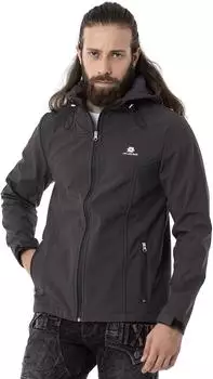 Cipo & Baxx Funktionsjacke im unifarbenen Look