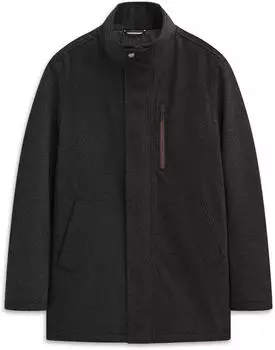 Bugatti Regular Fit Jacke aus Woll-Mix (81063) schwarz