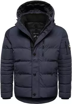 Amaci&Sons Gefütterte Winterjacke 9135 navyblau