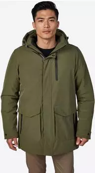 Pierre Cardin Stehkragen-Jacke grün/schwarz