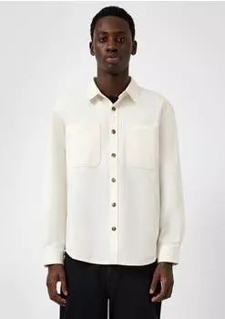 s.Oliver Overshirt aus Baumwolltwill mit aufgesetzten Taschen creme 2175110.0210.