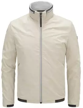 Milestone MSCloud Blouson Übergangsjacke atmungsaktiv wasserabweisend beige/weiß